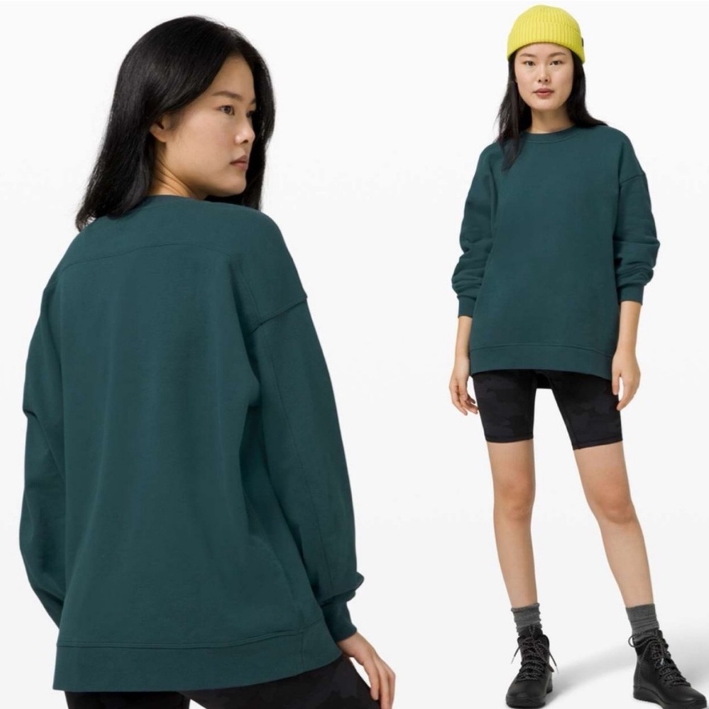 Like New Lululemon Perfectly Oversized Crew in Submarine